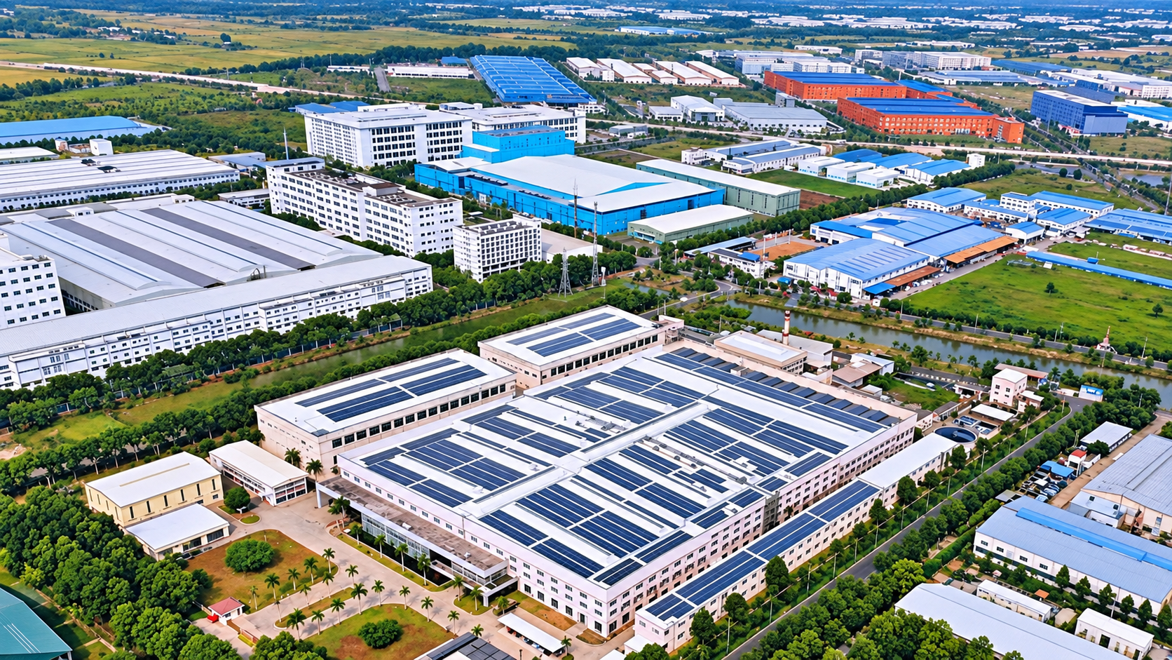 Hạ tầng số định hình thế hệ khu công nghiệp mới. (Ảnh: Hải Yên/Báo Tin tức và Dân tộc) Media